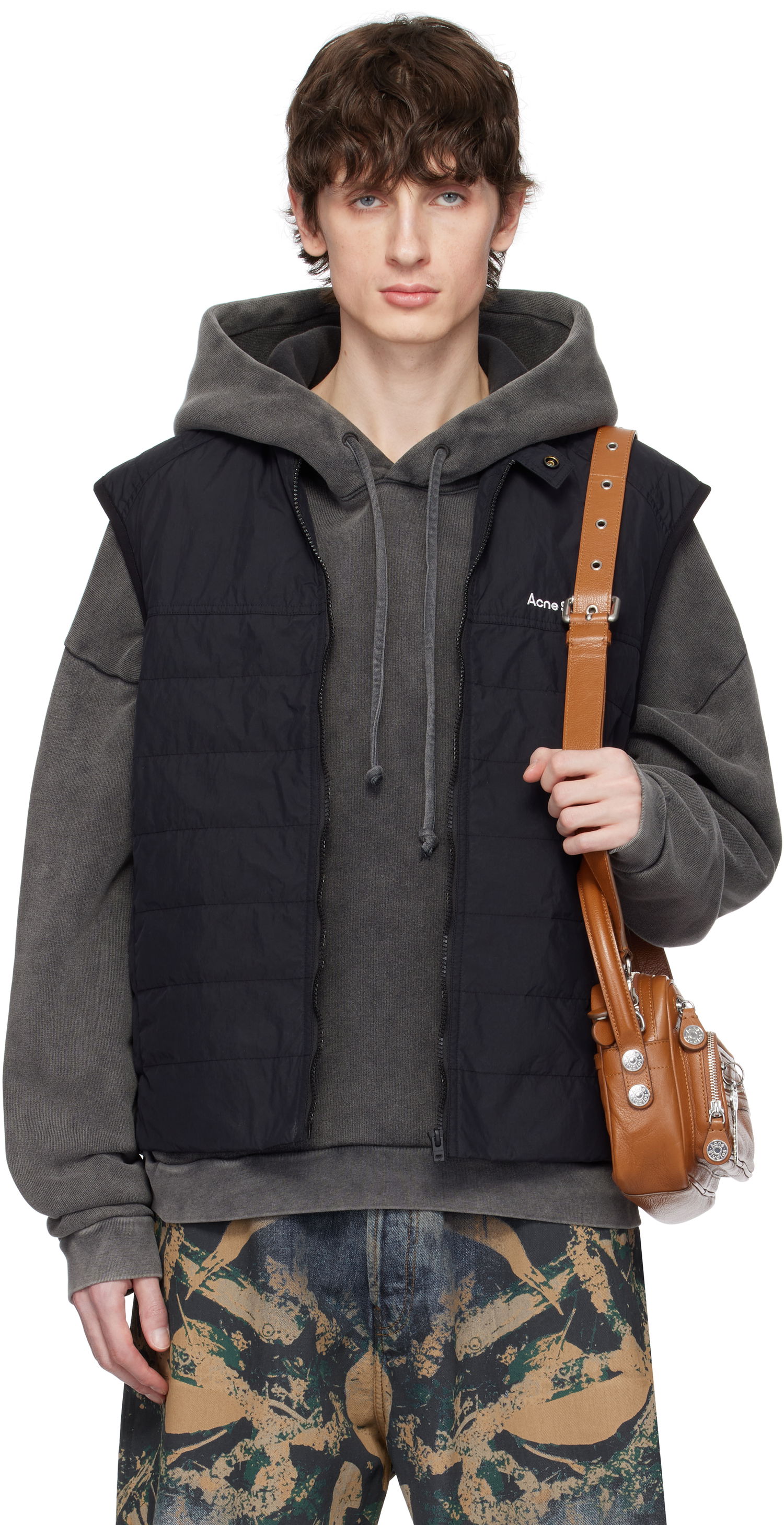 Vesta Acne Studios Acne Studios Quilted Down Vest Čierna | B90804-, 0