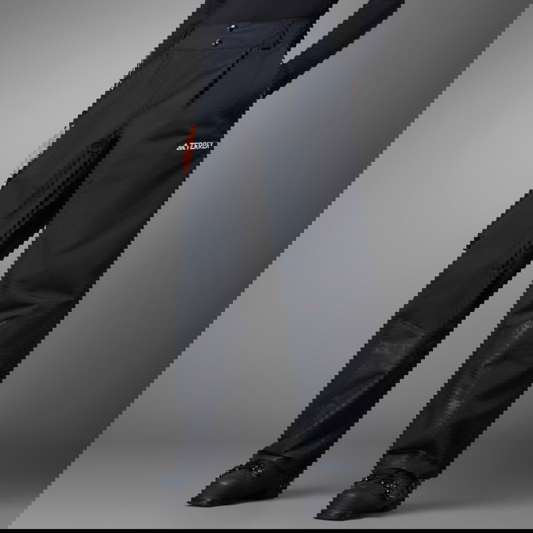 Nohavice a džínsy adidas Performance Terrex 3L GORE-TEX Post-Consumer Nylon Čierna | IB1203, 1