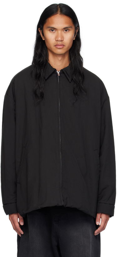 Vetrovka We11done We11done Zip Jacket Čierna | WD-JP2-24-064-M-BK, 0