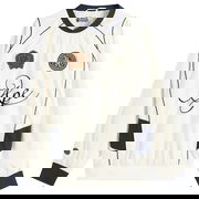 Multi Logo Relaxed Fit Pullover, Size Large