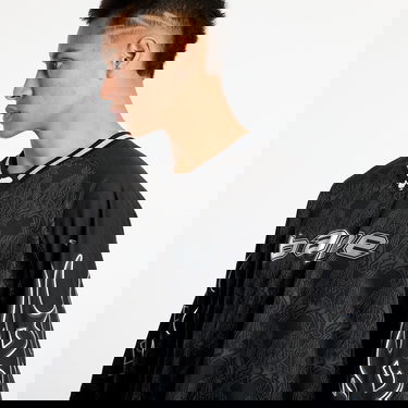 Dres BAPE Flame Graphic Long Sleeve Jersey Čierna | 001LTK301302MBLK, 2