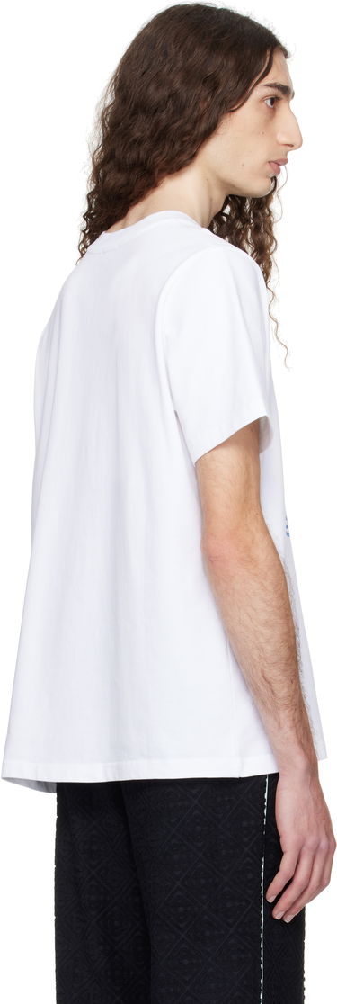 Tričko Casablanca Casablanca 'Tennis Club' Icon T-Shirt Biela | MPF25-JTS-001-01, 2