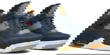 Tenisky a topánky Jordan Levi's x Air Jordan 4 Retro "Denim" Navy | AO2571-401, 4