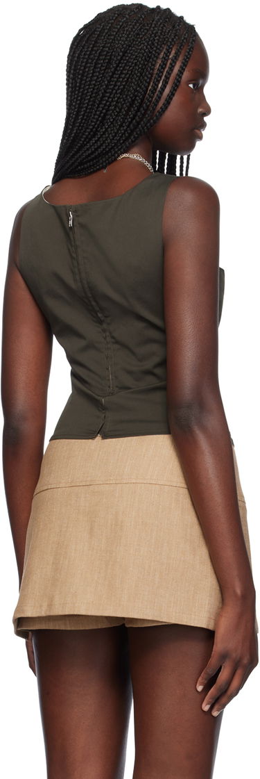 Tielko Miaou Miaou Bobby Corset Top Zelené | 7080SPSCED, 2