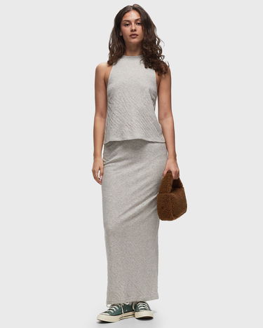 Tielko American Vintage RUZY Sleeveless Top Šedá | RUZ01AE24-GRIS-CLAIR-CHINE, 1
