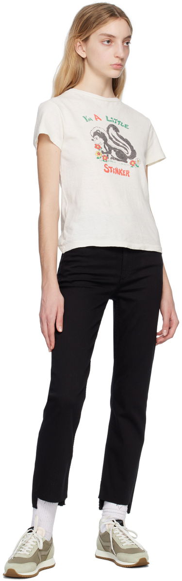 Džínsy rag & bone Wren Straight Leg Jeans Čierna | WDD23S2913N5BN, 3