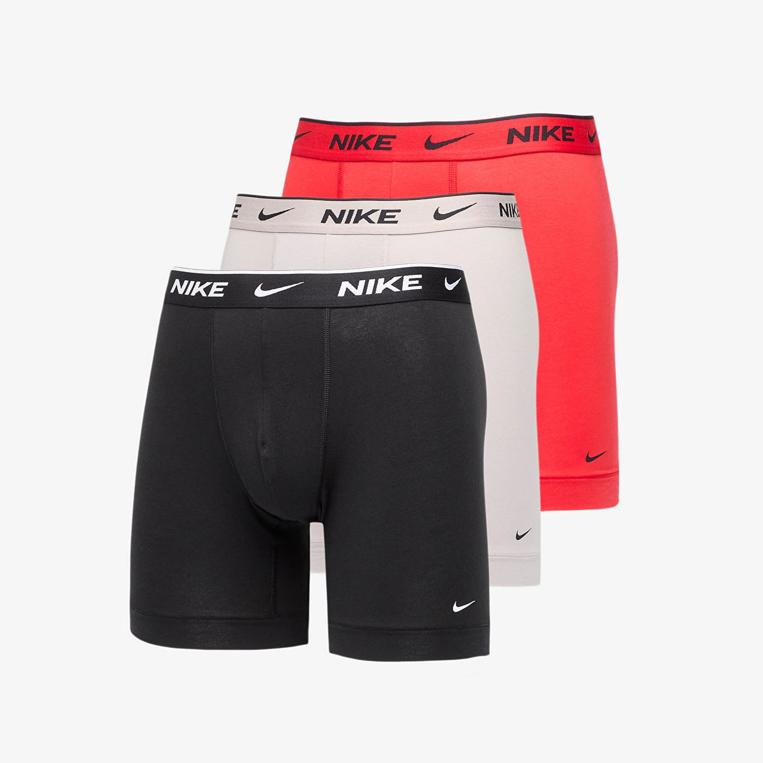 Boxerky Nike Nike Everyday Cotton Stretch Boxer Briefs 3-Pack Rôznofarebný | 0000KE1007-WZS, 0