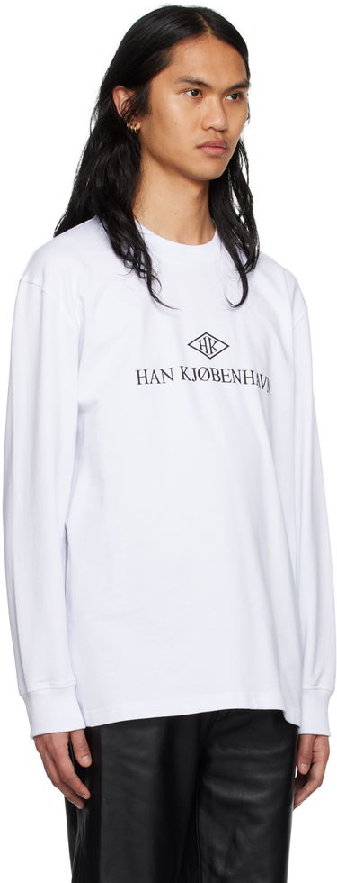 Tričko Han Kjøbenhavn Han Kjobenhavn Long Sleeve T-Shirt Biela | M-132920, 1