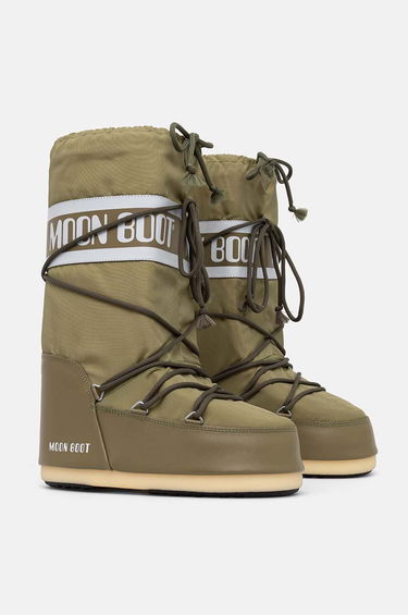 Tenisky a topánky Moon Boot MB ICON NYLON Boots Zelené | 80D1400440.M006, 1
