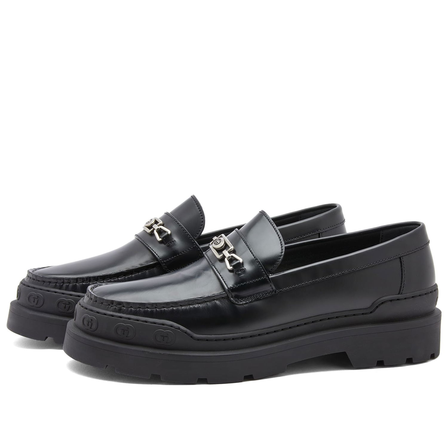 Tenisky a topánky Gucci Men's Sherlin Loafer Black Čierna | 761519-17X00-1000, 0