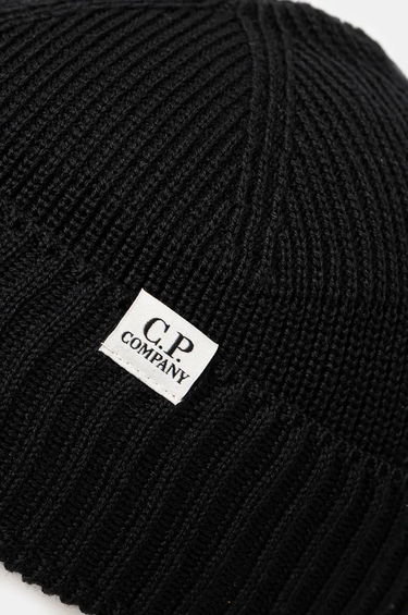 Kulicha C.P. Company Knit Cap Beanie Čierna | 17CMAC293A006595A, 1