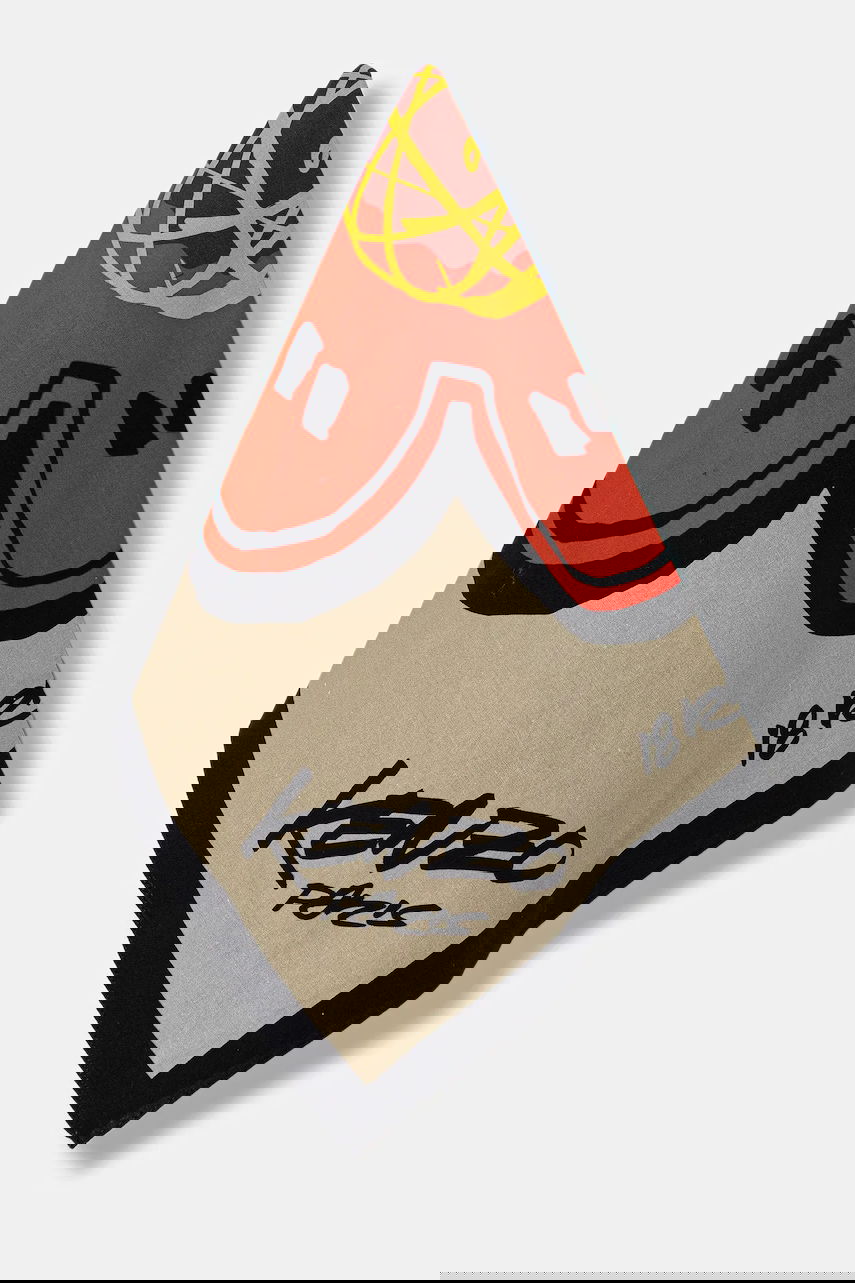 Šál KENZO Kenzo x Futura Printed Bandana Béžová | FF68EU230PEH, 0