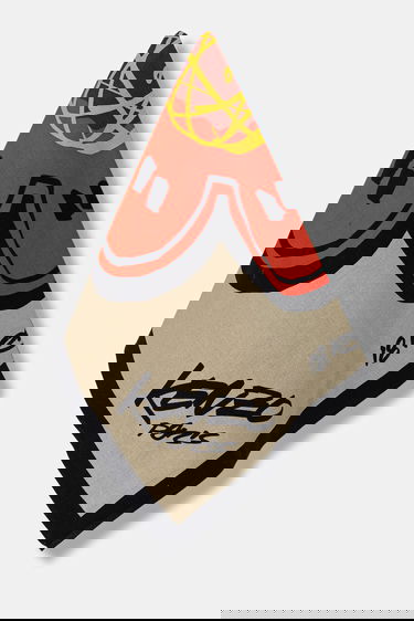 Šál KENZO Kenzo x Futura Printed Bandana Béžová | FF68EU230PEH, 0