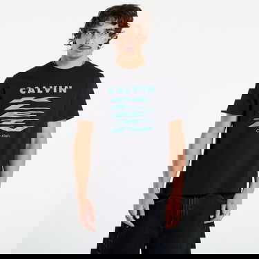 Tričko CALVIN KLEIN Calvin Klein Jeans Graphic Tee Čierna | LV04RD815G UB1, 0