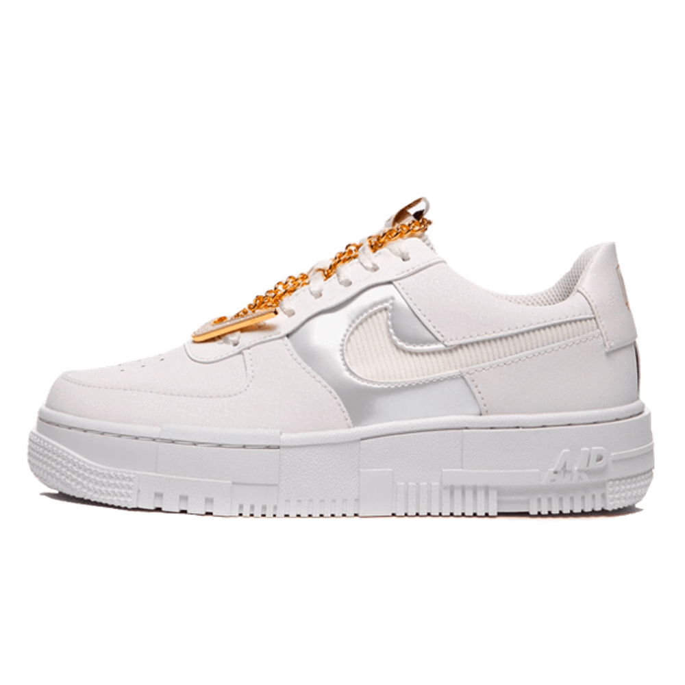 Tenisky a topánky Nike Air Force 1 Pixel "White Gold Chain" W Šedá | DC1160-100, 0