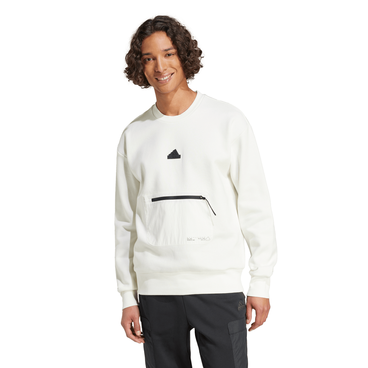 Mikina adidas Originals Crew Sweatshirt Biela | IV7415, 0