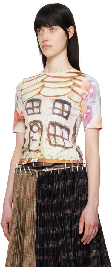 Tričko Chopova Lowena Chopova Lowena 'Welcome Home' Print Jersey T-Shirt Rôznofarebný | 2311, 3