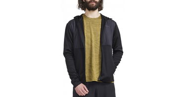 Bunda Craft ADV Essence Jersey Hood Jacket Čierna | 1912454-999000, 1