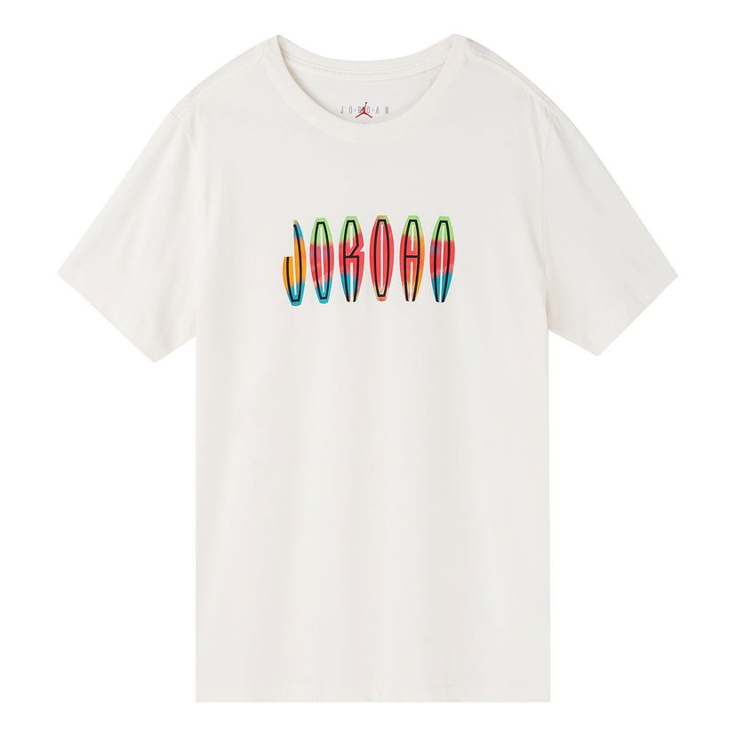 Tričko Jordan Jordan Short Sleeve T-Shirt Biela | DQ7367-133