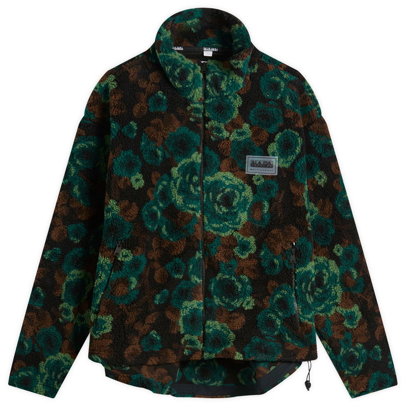 Bunda Napapijri Martine Rose Full-Zip Floral Jacquard Fleece Jacket Rôznofarebný | NP0A4FPL-FUB