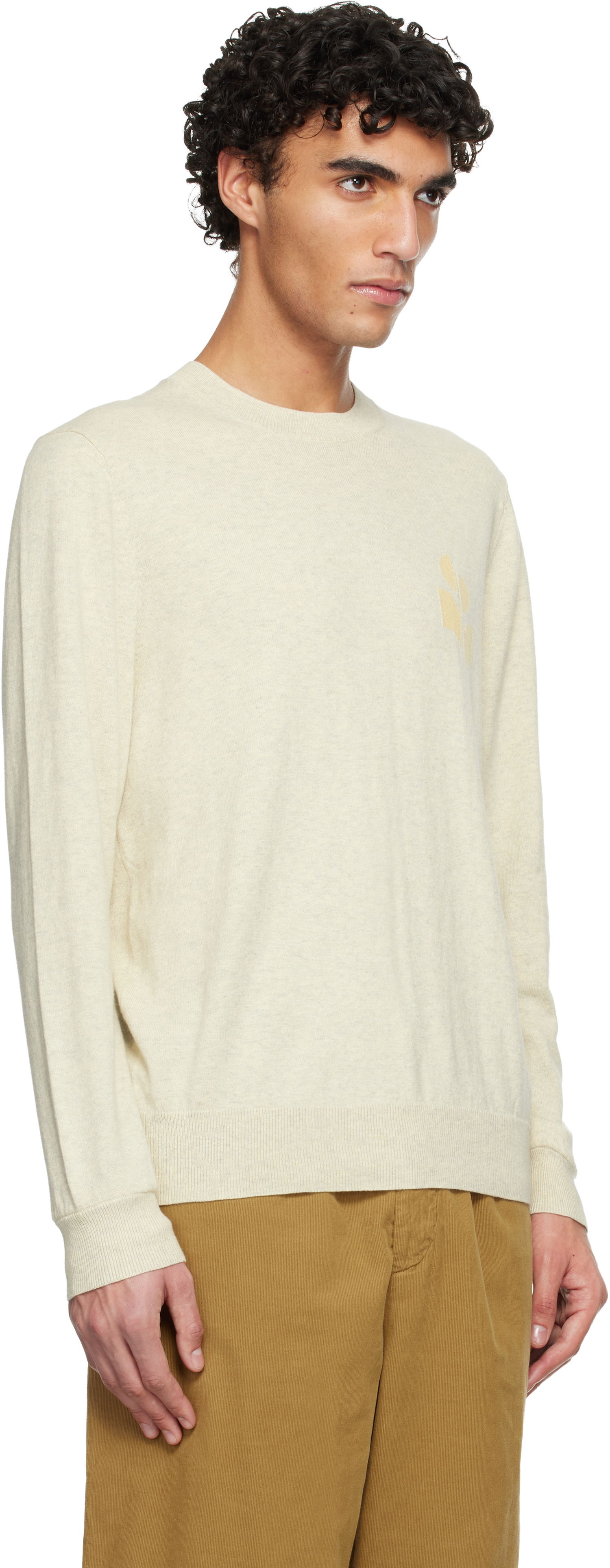 Sveter ISABEL MARANT Crewneck Antea Sweater Béžová | PU0874HA-D1L08H, 1