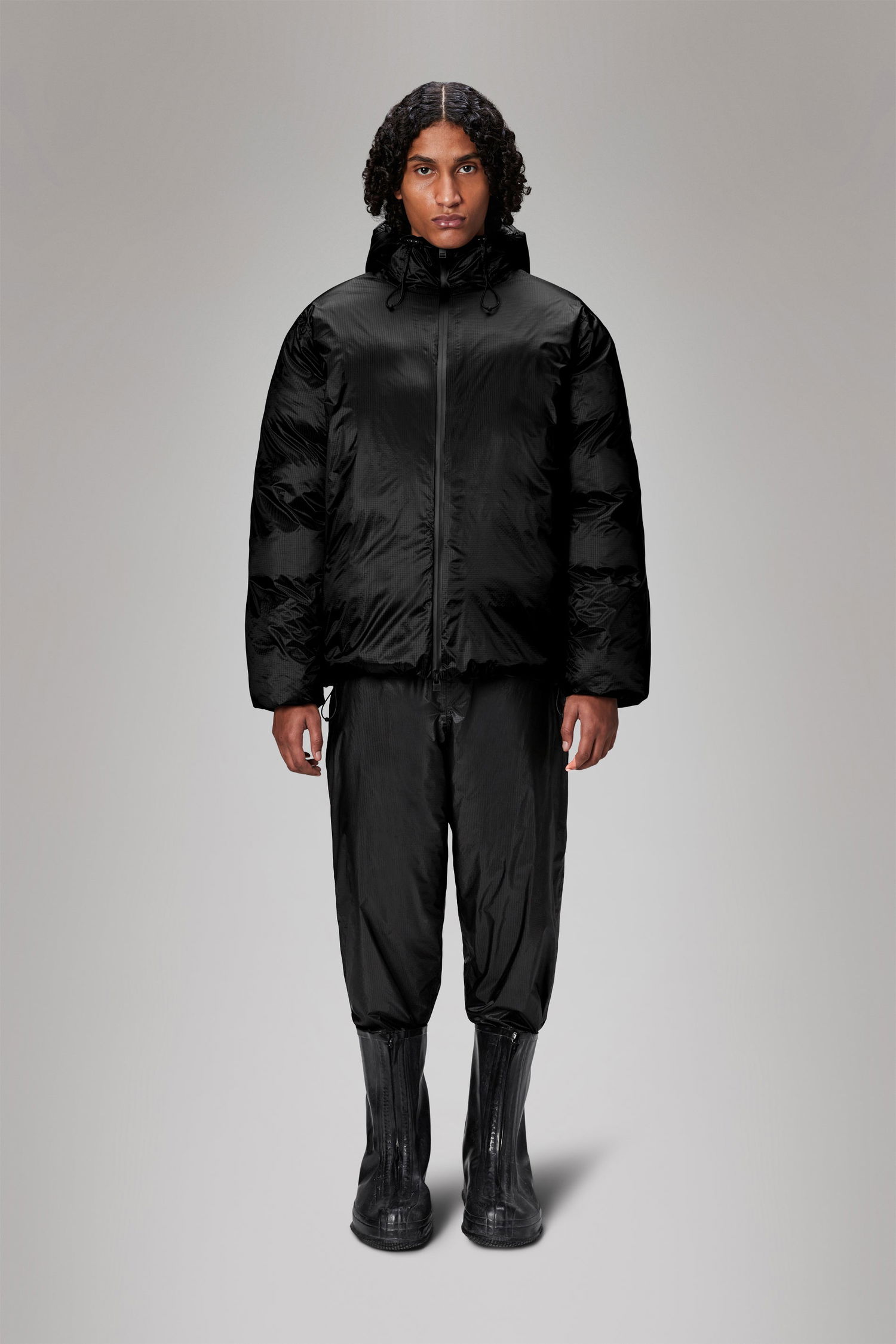 Prešívaná bunda Rains Kevo Puffer Jacket Čierna | 17000\01, 1