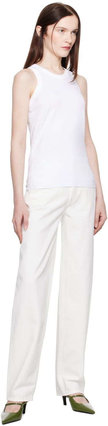 Tielko Loulou de Saison Loulou de Saison Poso Tank Top Biela | POSO, 3