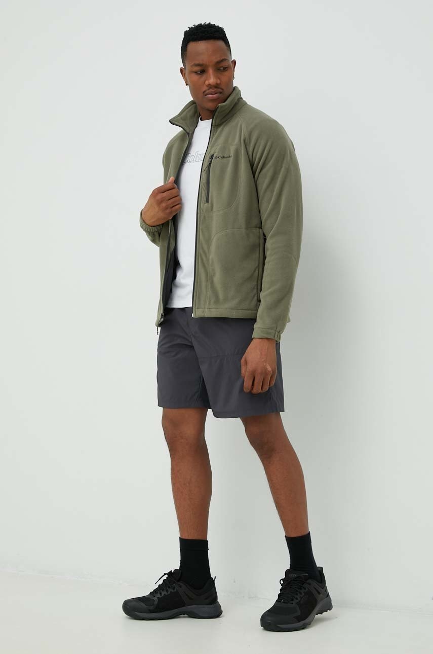 Mikina Columbia Fast Trek II Full Zip Fleece Zelené | 1420421.SS23, 1