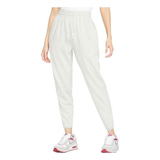 Tepláky Nike Swoosh Fly Standard Issue Embroidered Logo Trousers Šedá | DA6466-050