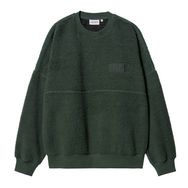 Mikina Carhartt WIP Fleece Sweatshirt Zelené | I033991_9, 4