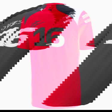 Tričko Puma Scuderia Ferrari 2023 Team Replica Charles Leclerc T-Shirt Červená | 763420_01, 2