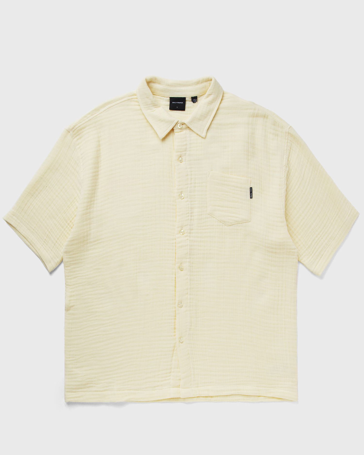 Košeľa DAILY PAPER Enzi Seersucker Shirt Žltá | 2411048, 0