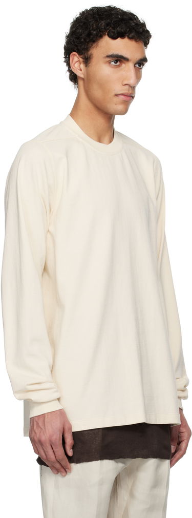 Sveter Rick Owens Rick Owens Hollywood Short Crewneck Long Sleeve Sweatshirt Čierna | RU01E5277 BA, 4