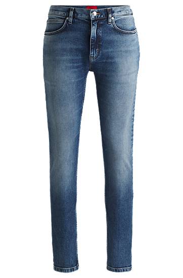Džínsy BOSS Extra-Slim Fit Stretch Denim Jeans Modrá | 50530593, 0