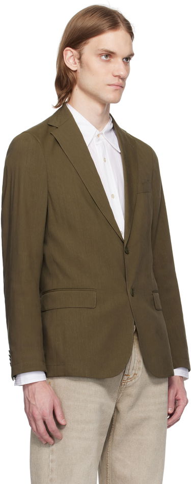 Bunda BOSS BOSS Slim-Fit Suit Blazer Zelené | 50540685, 1