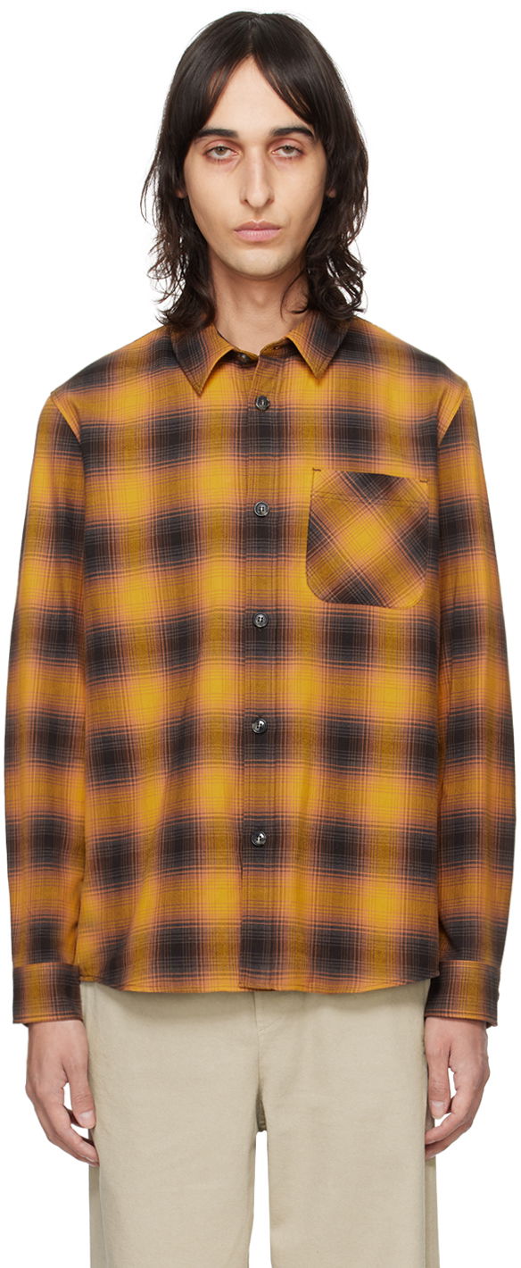 Košeľa A.P.C. Trek Overshirt Oranžová | COGVW-H02396, 0