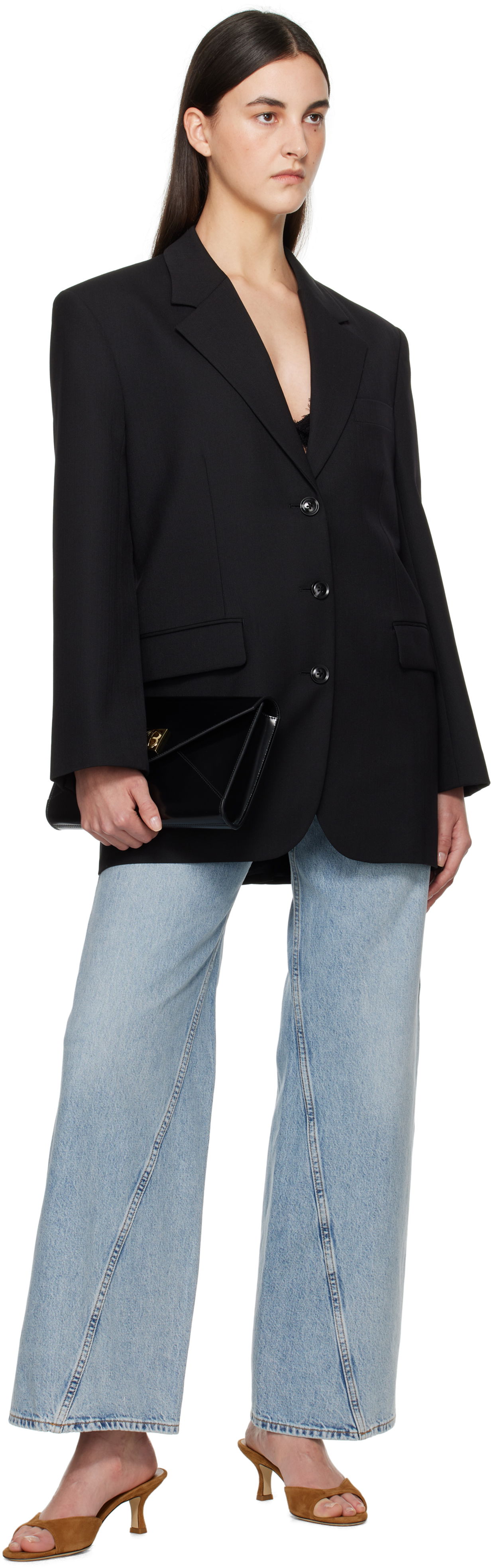 Anine Bing Elly Chain Clutch