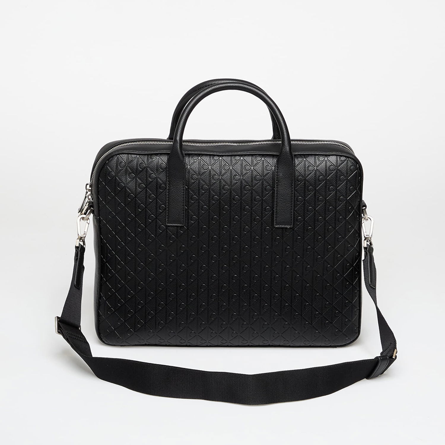 Taška cez rameno CALVIN KLEIN Calvin Klein Emblem Emboss Work Bag Čierna | LV04D3265G UB1, 1