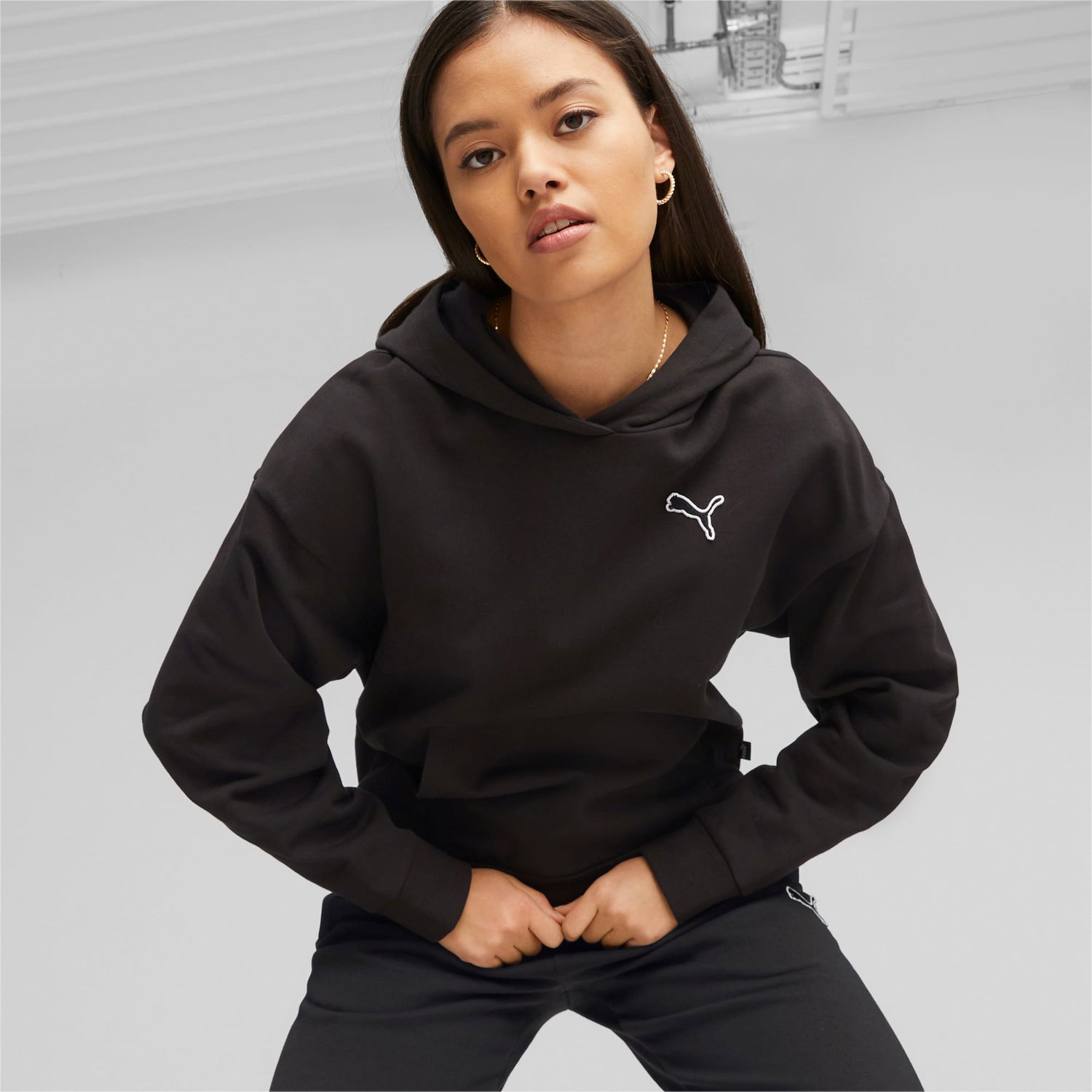 Mikina Puma Better Essentials Hoodie Čierna | 676804_01, 0