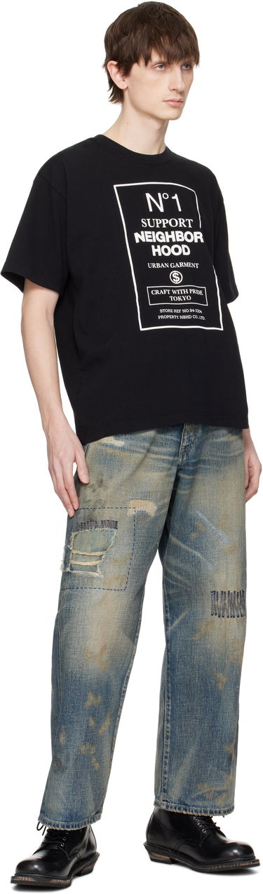 Tričko Neighborhood Neighborhood NH SS-15 Graphic T-Shirt Čierna | 251PCNH-ST15, 3