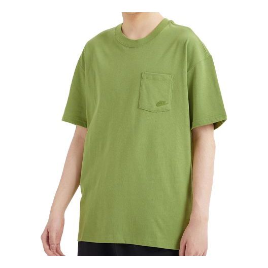 Tričko Nike Sportswear Pocket T-Shirt Zelené | DD0500-318