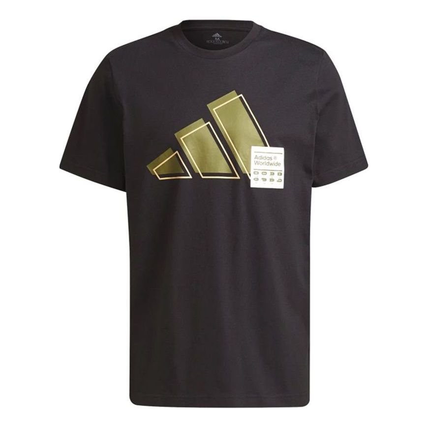 Tričko adidas Originals 3Bar Logo Graphic T-Shirt Čierna | GU3643, 0