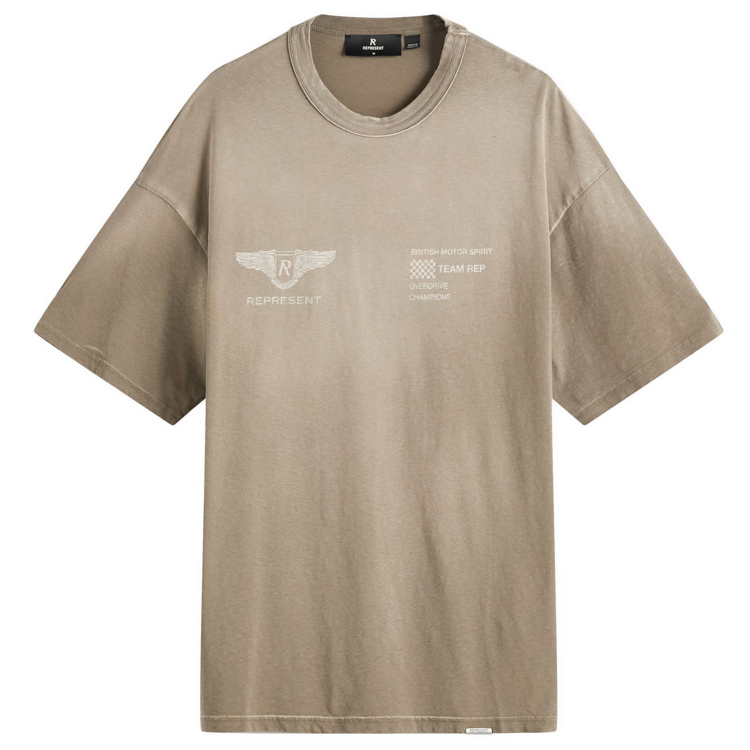 Tričko Represent Clo Represent Team Rep T-Shirt Béžová | MLM41053-54, 0