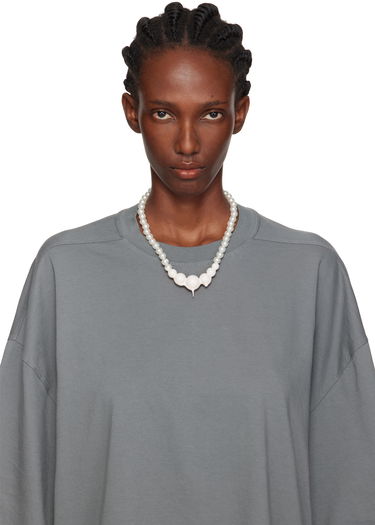 Náhrdelník Ottolinger Ottolinger Dipped Faux Pearl Necklace Biela | 125-902925-02, 1