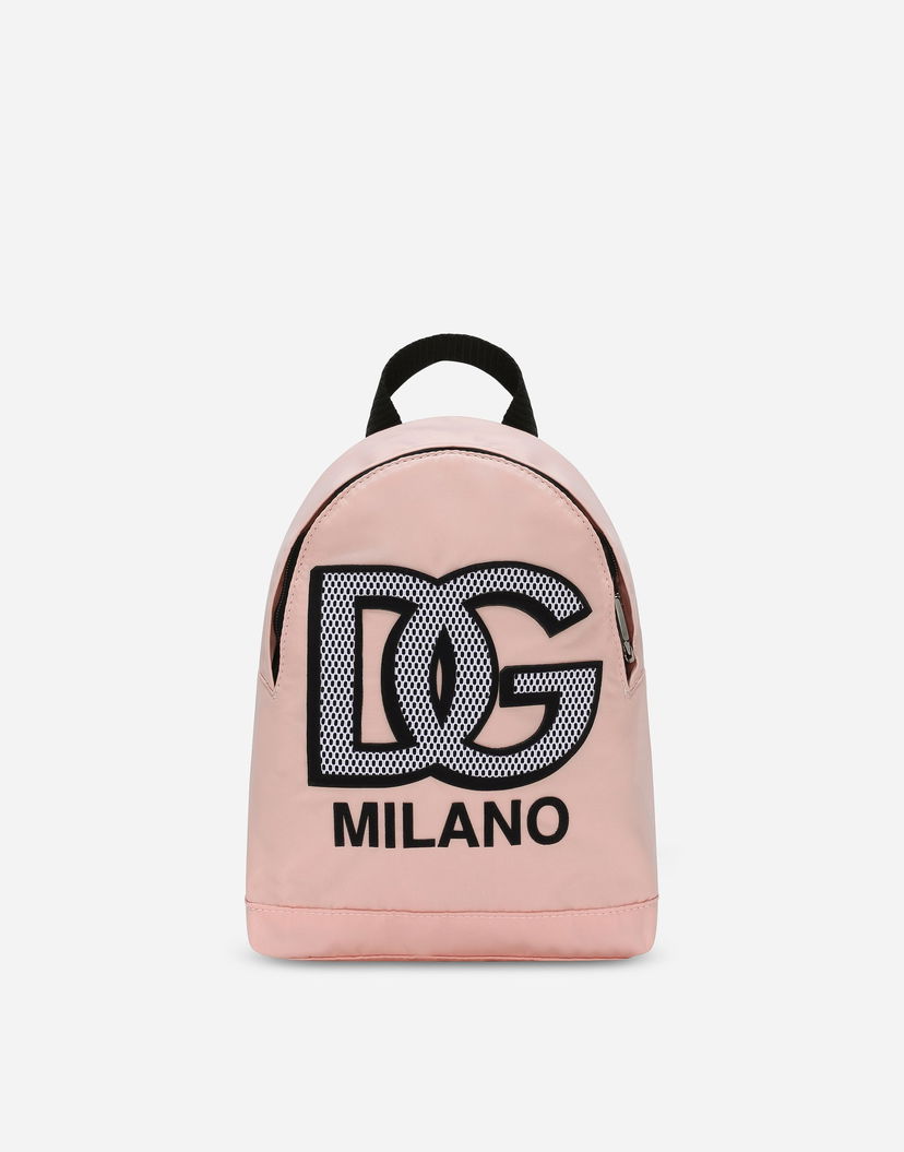 Batoh Dolce & Gabbana Dolce & Gabbana DG Milano Logo Nylon Backpack Ružová | EM0096AB12480400