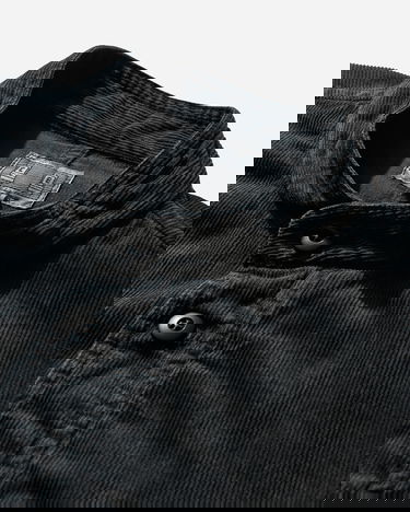 Bunda Cav Empt Overdye Cord Button Jacket Čierna | CES28JK16 CHARCOAL, 4