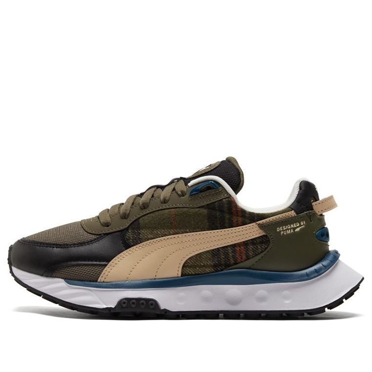 Tenisky a topánky Puma Wild Rider Flannel Zelené | 384186-02