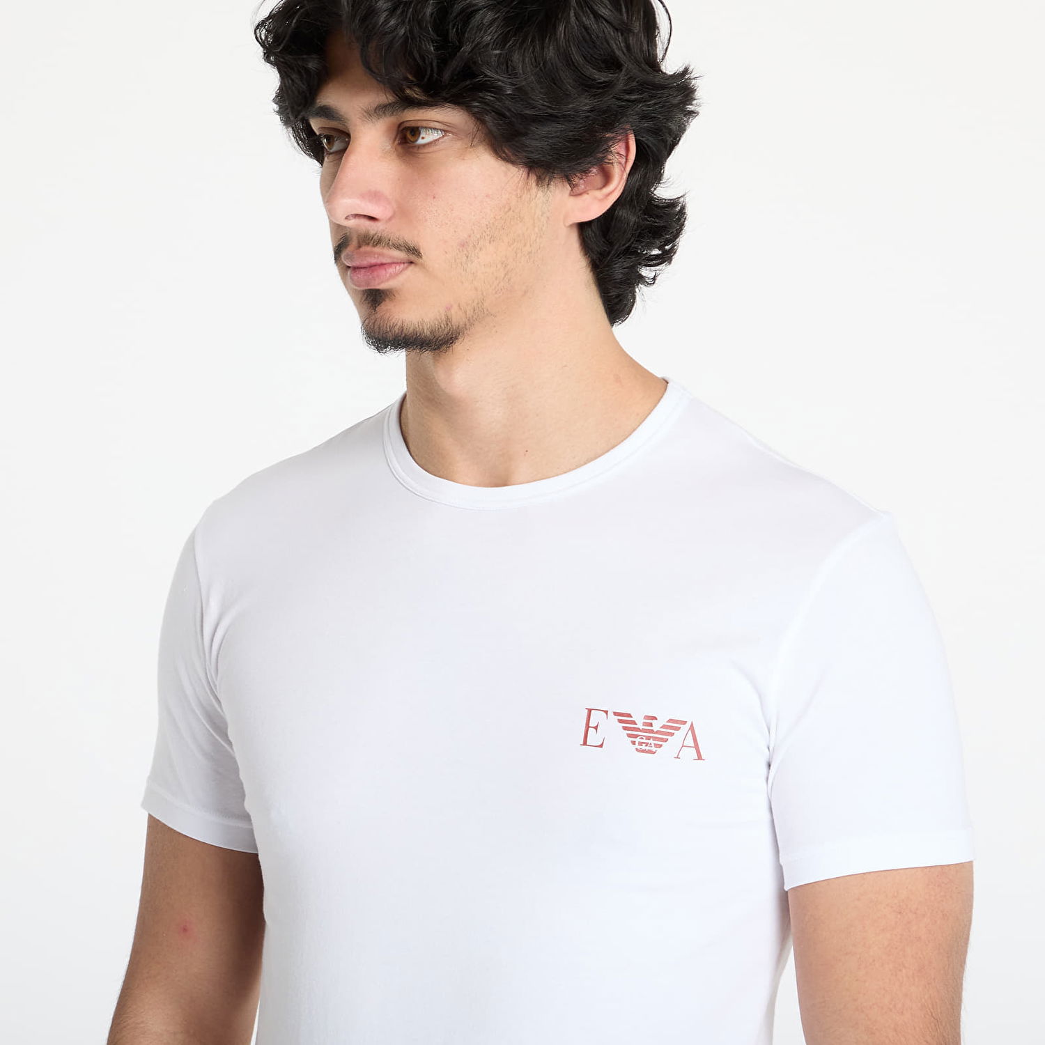 Tričko Emporio Armani EA7 Emporio Armani 2-Pack Crew Neck T-Shirts Biela | EM001849AF10778M0080, 1
