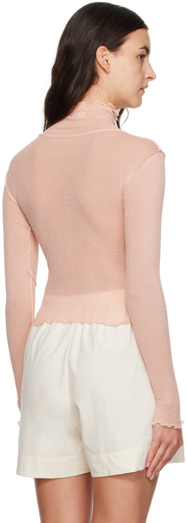 Tričko Baserange Turtleneck Long Sleeve Top Ružová | TOGET-CG-WI23, 2