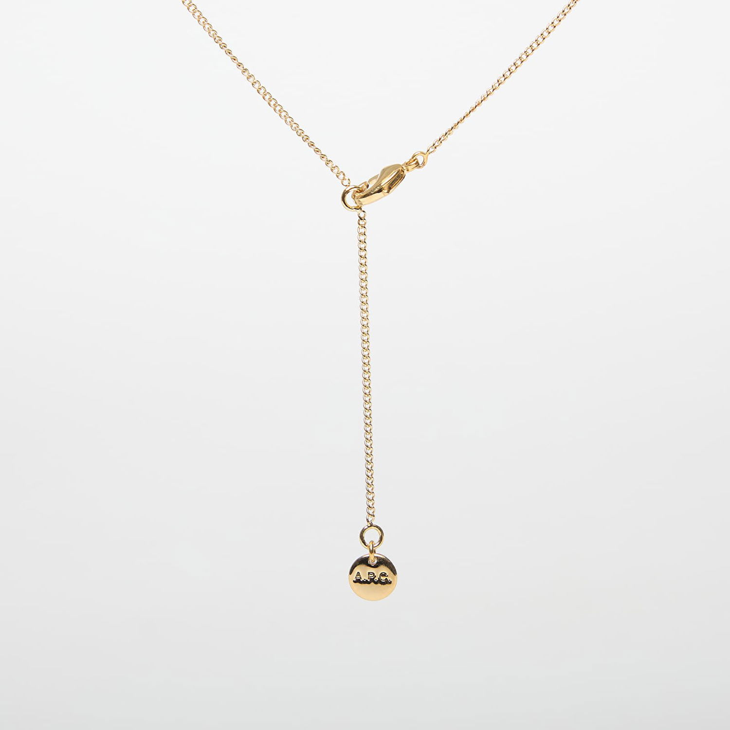 Náhrdelník A.P.C. A.P.C. Eloi Dotted Disc Pendant Necklace Metalická | MEAEC-M70868 RAA, 1